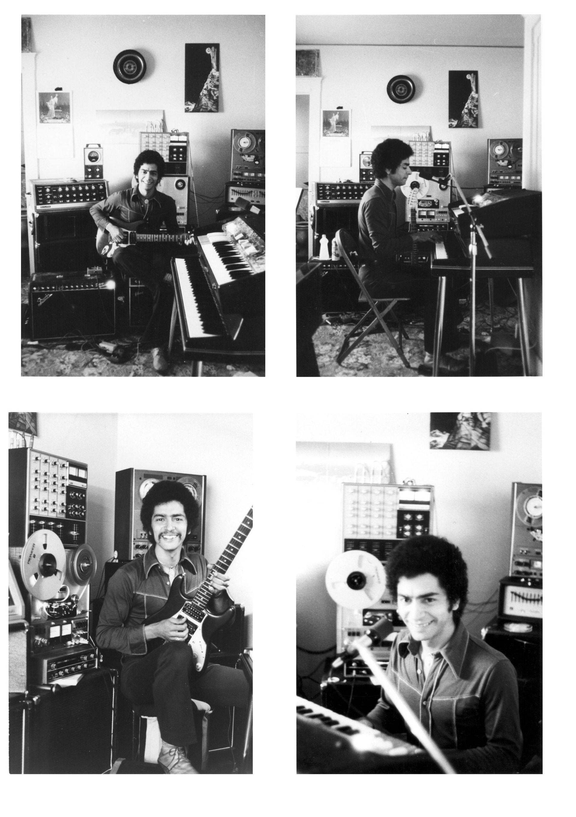 My sister Olga's spare room in Los Angeles in Mid-70s